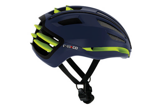 Casco - SPEEDairo 2 blue-neon yellow (without Visor)