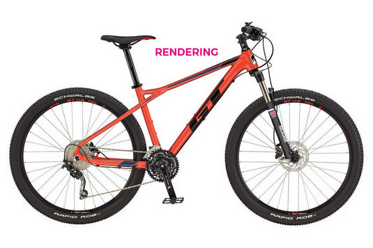 gt Avalanche Comp 27.5 red