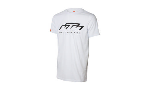 KTM - T-Shirt Bi White Black 
