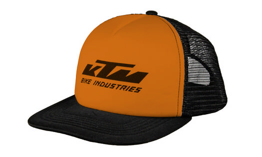 KTM - Factory Team Mesh Cap Black Orange