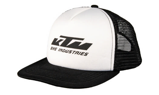 KTM - Factory Team Mesh Cap White Black 