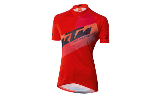 KTM - Lady Line Jersey Short Sleeve Orange Grey 