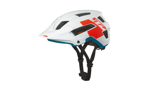 KTM - Factory Enduro Helmet White Matt Fire Orange 
