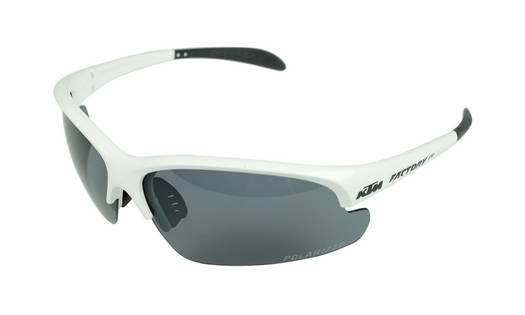 KTM - Factory Line Sunglasses Polorized C3 White Black 